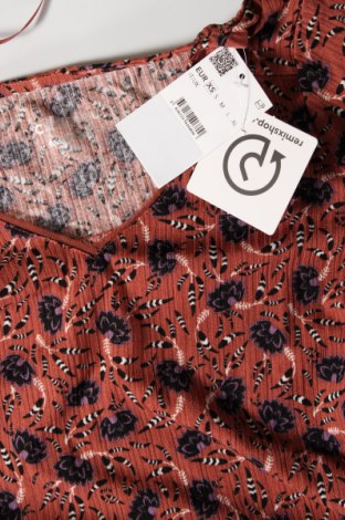 Γυναικεία μπλούζα Camaieu, Μέγεθος XS, Χρώμα Πορτοκαλί, Τιμή 3,04 €