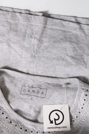 Γυναικεία μπλούζα Canda, Μέγεθος S, Χρώμα Γκρί, Τιμή 2,24 €
