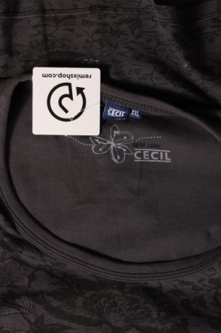 Bluză de femei Cecil, Mărime XXL, Culoare Gri, Preț 67,10 Lei