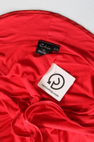 Дамска блуза Cellbes, Размер XS, Цвят Червен, Цена 9,97 лв.