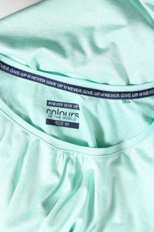 Дамска блуза Colours Of The World, Размер M, Цвят Зелен, Цена 11,72 лв.