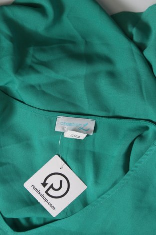 Γυναικεία μπλούζα Creation L, Μέγεθος XL, Χρώμα Πράσινο, Τιμή 12,62 €