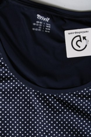 Γυναικεία μπλούζα Crivit, Μέγεθος XL, Χρώμα Μπλέ, Τιμή 14,23 €