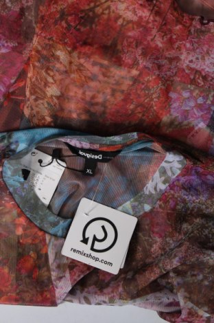 Γυναικεία μπλούζα Desigual, Μέγεθος XL, Χρώμα Πολύχρωμο, Τιμή 30,06 €