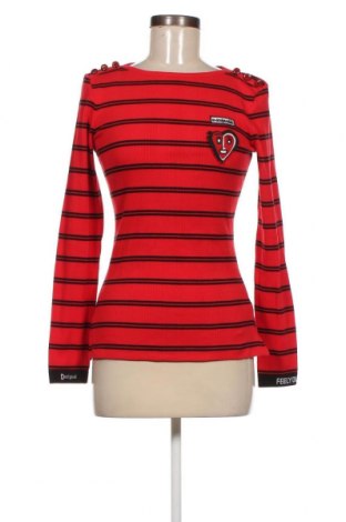 Γυναικεία μπλούζα Desigual, Μέγεθος M, Χρώμα Κόκκινο, Τιμή 24,57 €