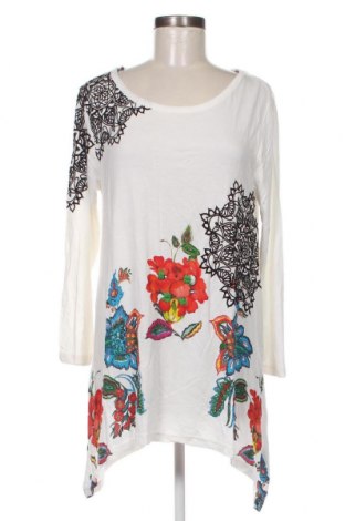 Damen Shirt Desigual, Größe XL, Farbe Weiß, Preis 33,40 €
