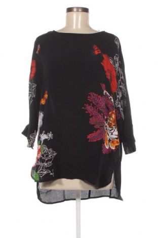 Γυναικεία μπλούζα Desigual, Μέγεθος XL, Χρώμα Μαύρο, Τιμή 47,32 €