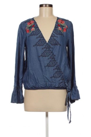 Γυναικεία μπλούζα Desigual, Μέγεθος L, Χρώμα Μπλέ, Τιμή 47,32 €