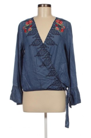 Дамска блуза Desigual, Размер XL, Цвят Син, Цена 91,80 лв.