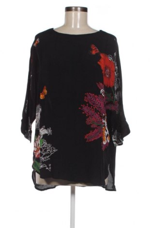 Дамска блуза Desigual, Размер M, Цвят Черен, Цена 108,00 лв.