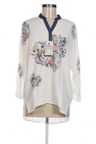 Damen Shirt Desigual, Größe L, Farbe Weiß, Preis 47,32 €