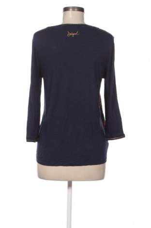 Γυναικεία μπλούζα Desigual, Μέγεθος M, Χρώμα Μπλέ, Τιμή 24,55 €