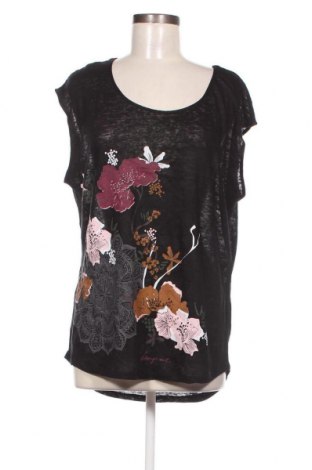 Γυναικεία μπλούζα Desigual, Μέγεθος L, Χρώμα Μαύρο, Τιμή 17,81 €