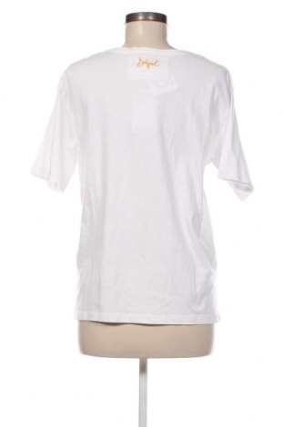 Damen Shirt Desigual, Größe M, Farbe Weiß, Preis 31,73 €