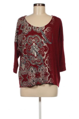 Дамска блуза Desigual, Размер M, Цвят Червен, Цена 91,80 лв.