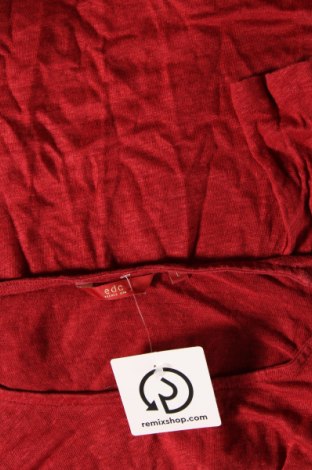 Γυναικεία μπλούζα Edc By Esprit, Μέγεθος L, Χρώμα Κόκκινο, Τιμή 7,36 €