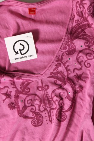 Γυναικεία μπλούζα Esprit, Μέγεθος L, Χρώμα Ρόζ , Τιμή 7,36 €