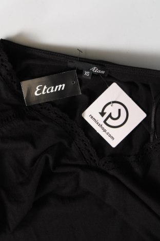 Γυναικεία μπλούζα Etam, Μέγεθος XS, Χρώμα Μαύρο, Τιμή 14,29 €