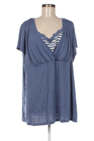 Damen Shirt Faded Glory, Größe 4XL, Farbe Blau, Preis € 15,86
