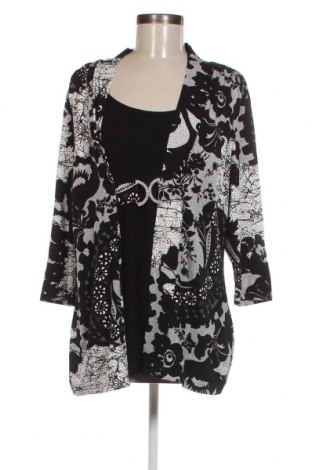 Γυναικεία μπλούζα Fair Lady, Μέγεθος L, Χρώμα Πολύχρωμο, Τιμή 3,64 €