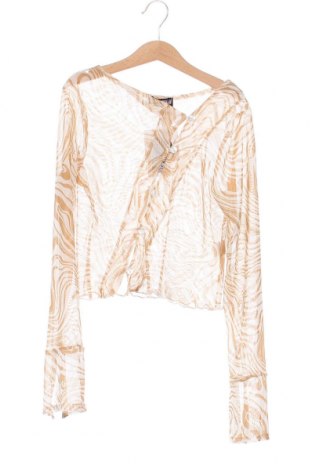 Дамска блуза Fashionkilla, Размер XS, Цвят Бежов, Цена 17,83 лв.