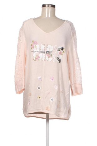 Дамска блуза Free Quent, Размер XL, Цвят Розов, Цена 20,40 лв.