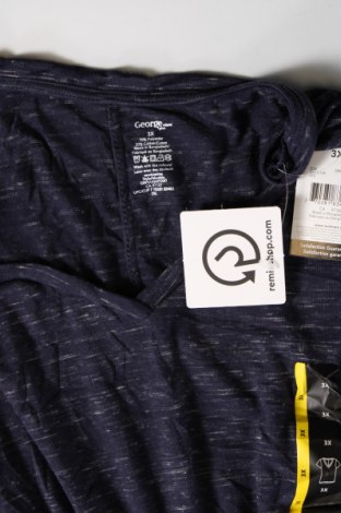 Γυναικεία μπλούζα George, Μέγεθος 3XL, Χρώμα Μπλέ, Τιμή 15,86 €
