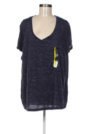 Γυναικεία μπλούζα George, Μέγεθος 3XL, Χρώμα Μπλέ, Τιμή 15,86 €