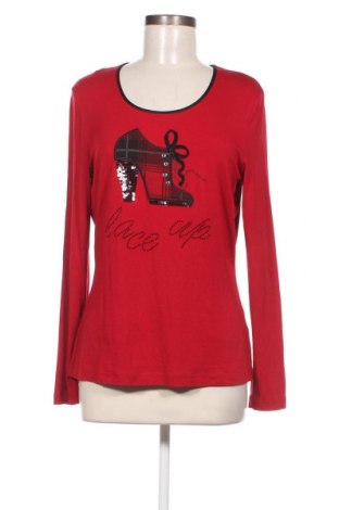 Дамска блуза Gerry Weber, Размер M, Цвят Червен, Цена 27,36 лв.