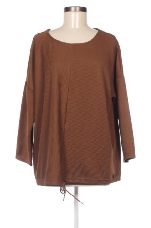 Дамска блуза Gina, Размер XL, Цвят Кафяв, Цена 6,27 лв.