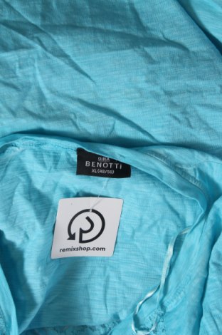 Дамска блуза Gina Benotti, Размер XL, Цвят Син, Цена 10,26 лв.