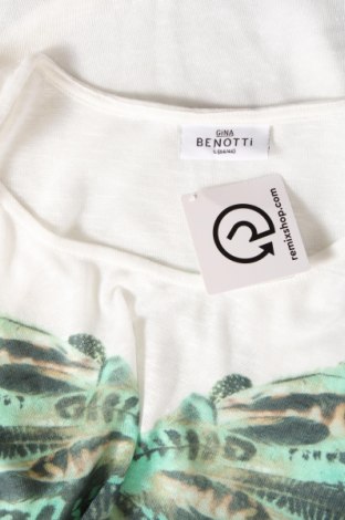 Γυναικεία μπλούζα Gina Benotti, Μέγεθος L, Χρώμα Λευκό, Τιμή 5,88 €