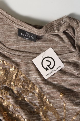 Дамска блуза Gina Benotti, Размер L, Цвят Кафяв, Цена 6,65 лв.