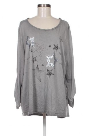 Damen Shirt Gina Laura, Größe XXL, Farbe Grau, Preis 21,53 €