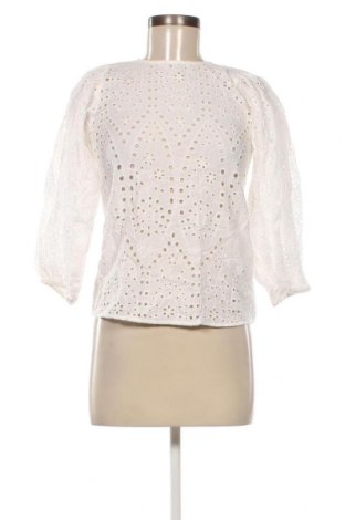 Дамска блуза Gina Tricot, Размер XS, Цвят Екрю, Цена 20,00 лв.