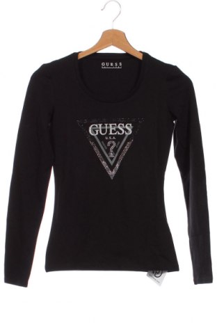 Γυναικεία μπλούζα Guess, Μέγεθος XS, Χρώμα Μαύρο, Τιμή 24,55 €