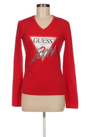 Дамска блуза Guess, Размер L, Цвят Червен, Цена 64,80 лв.