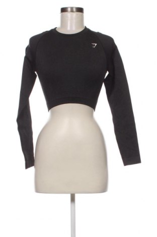 Дамска блуза Gymshark, Размер M, Цвят Черен, Цена 10,00 лв.