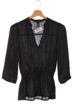 Γυναικεία μπλούζα H&M, Μέγεθος XS, Χρώμα Μαύρο, Τιμή 2,92 €