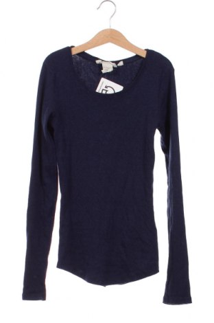 Γυναικεία μπλούζα H&M, Μέγεθος XS, Χρώμα Μπλέ, Τιμή 5,00 €