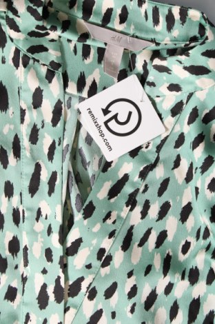 Дамска блуза H&M, Размер S, Цвят Зелен, Цена 19,04 лв.