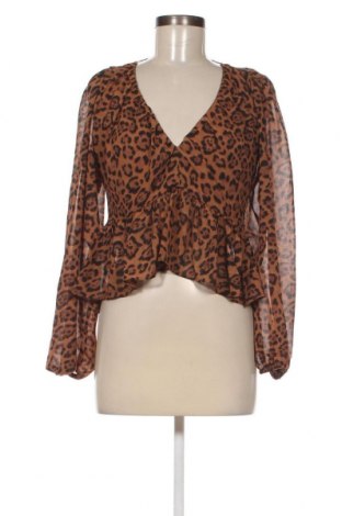Дамска блуза H&M, Размер M, Цвят Кафяв, Цена 5,71 лв.
