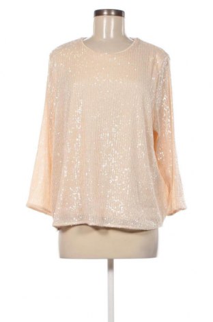 Дамска блуза H&M, Размер XL, Цвят Бежов, Цена 18,77 лв.