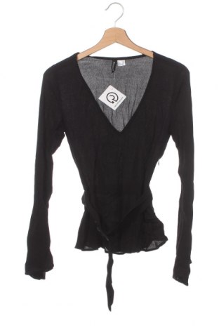 Дамска блуза H&M Divided, Размер XXS, Цвят Черен, Цена 9,60 лв.