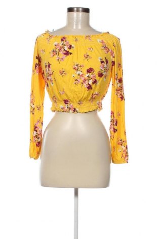 Дамска блуза H&M Divided, Размер S, Цвят Жълт, Цена 6,08 лв.