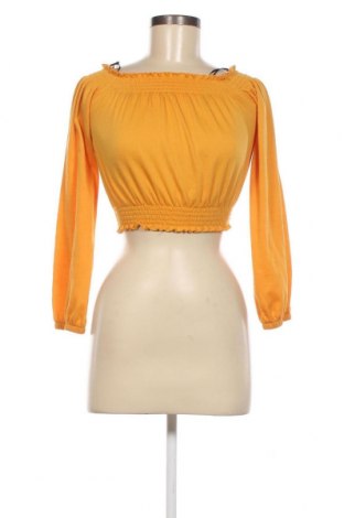 Дамска блуза H&M Divided, Размер XS, Цвят Жълт, Цена 19,00 лв.