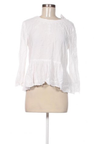 Damen Shirt H&M L.O.G.G., Größe L, Farbe Weiß, Preis 9,72 €
