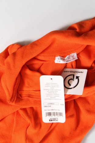 Damen Shirt Happines, Größe S, Farbe Orange, Preis 4,95 €