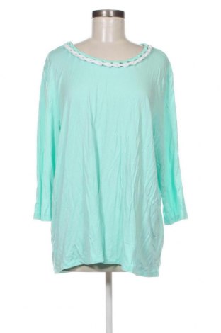 Дамска блуза Helena Vera, Размер XXL, Цвят Зелен, Цена 19,04 лв.