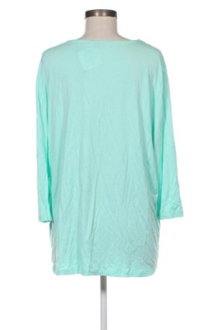 Γυναικεία μπλούζα Helena Vera, Μέγεθος XXL, Χρώμα Πράσινο, Τιμή 21,03 €
